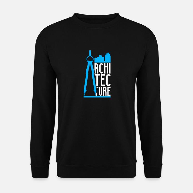 Die Architektur - Unisex Pullover - Schwarz