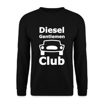 Nur der Diesel - Unisex Pullover - Schwarz - Vorne - Alina (178cm) & Michal (187cm)