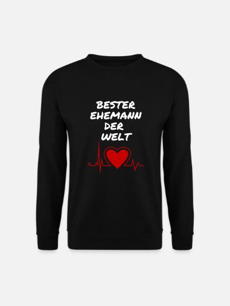 Bester Ehemann der Welt - Unisex Pullover - Schwarz