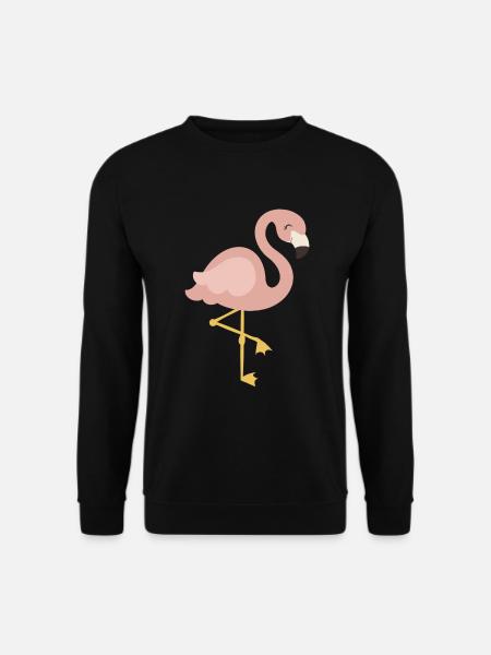 Flamingo Symbole - Sweat-shirt Unisexe - noir