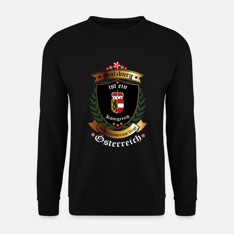 Salzburg - Unisex Pullover - Schwarz