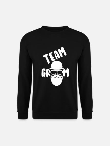 Team groom - Sweat-shirt Unisexe - noir