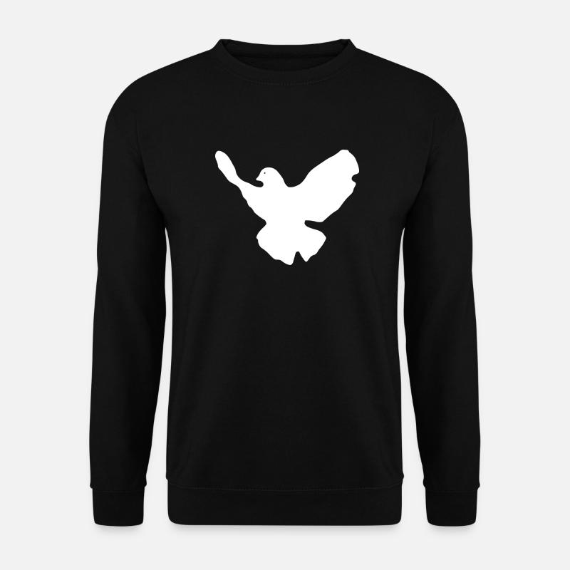 Friedenstaube - Unisex Pullover - Schwarz