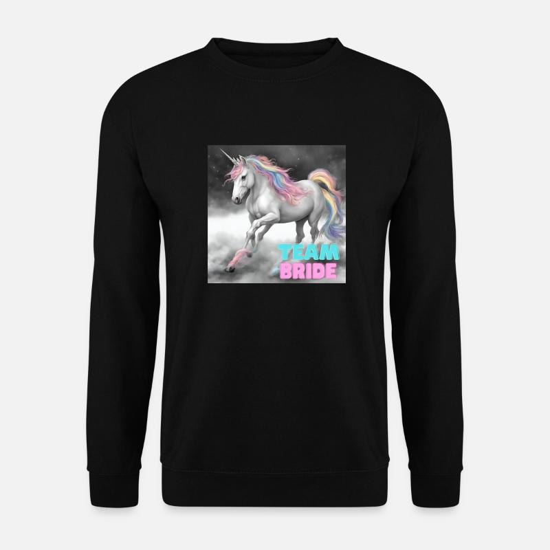 TEAM Bride - Junggesellinenabschied - Unisex Pullover - Schwarz