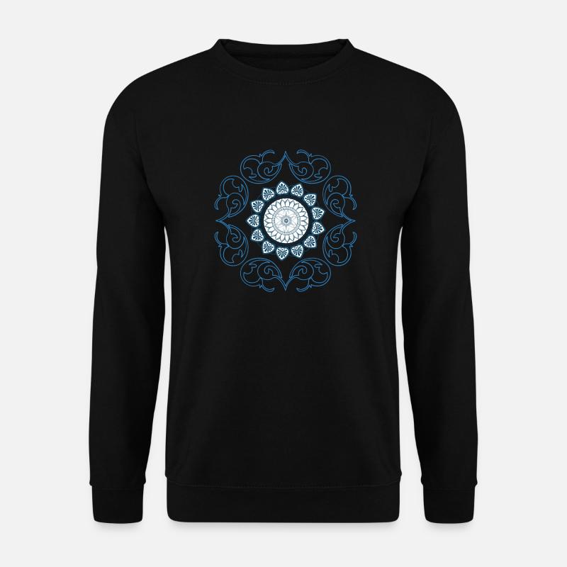 Ornament - Unisex Pullover - Schwarz
