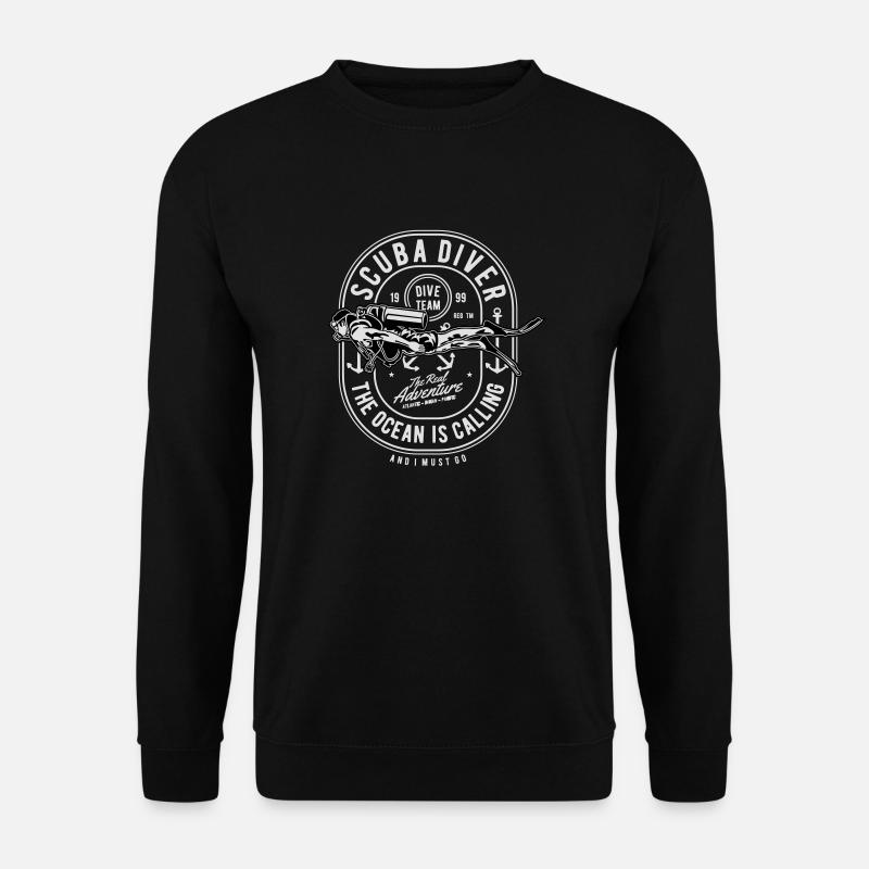 Tauchen - Unisex Pullover - Schwarz