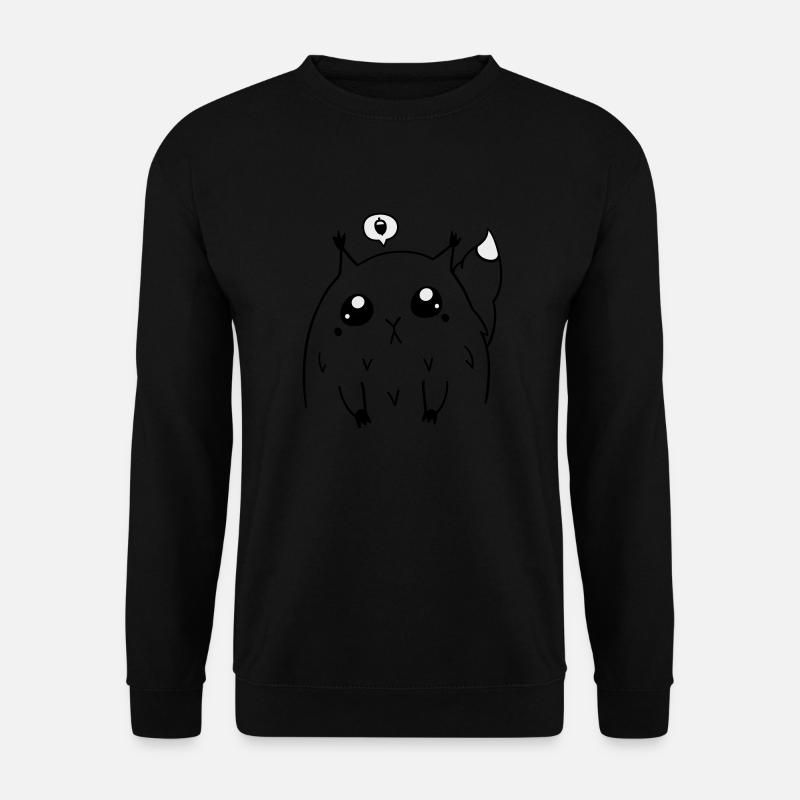 Squirrel - Unisex Sweatshirt - black