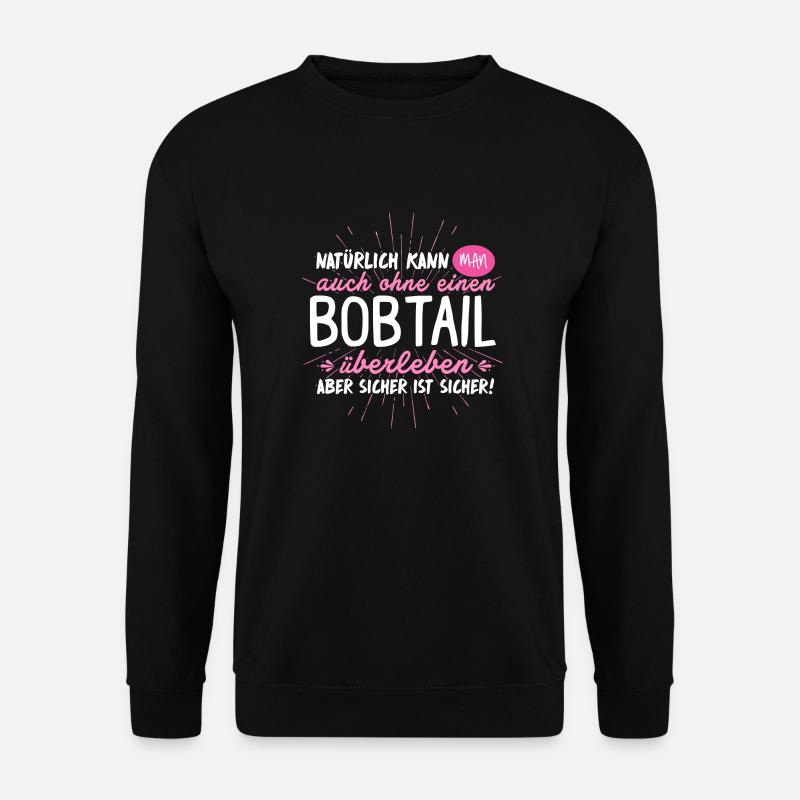 Niemals ohne BOBTAIL - Unisex Pullover - Schwarz