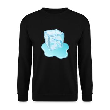 Motif / Designer - Unisex Sweatshirt - black - Front - Alina (178cm) & Michal (187cm)