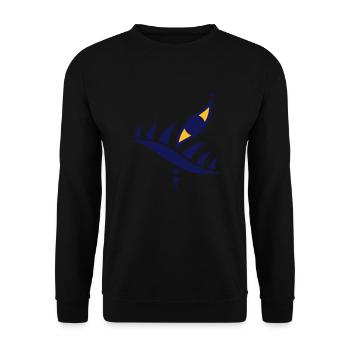 Œil-Équilibre 16 - Sweat-shirt Unisexe - noir - Devant - Alina (178cm) & Michal (187cm)
