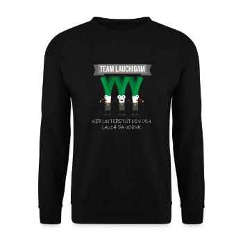 Équipe Groom JGA Groom Wedding Shower Gift - Sweat-shirt Unisexe - noir - Devant - Alina (178cm) & Michal (187cm)