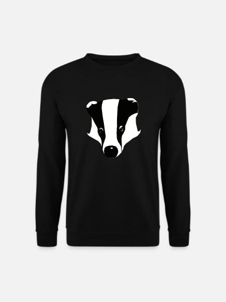 dachs - Unisex Pullover - Schwarz