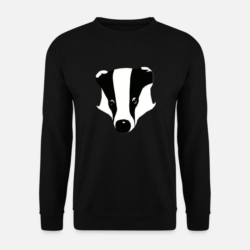 dachs - Unisex Pullover - Schwarz