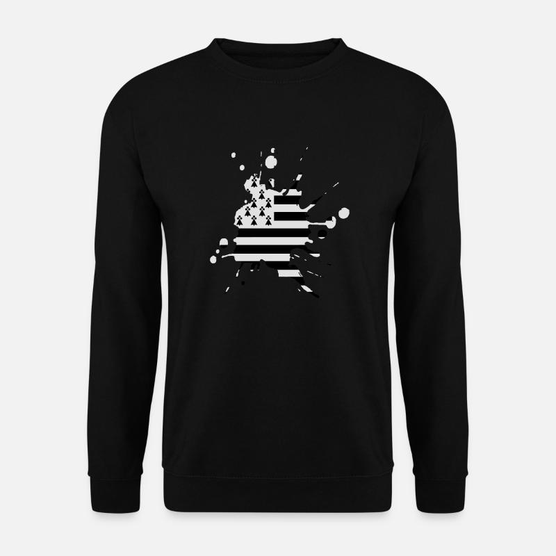 UK-Flagge Patch 2 - Unisex Pullover - Schwarz