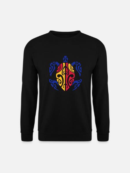 tahiti turtle - Sweat-shirt Unisexe - noir