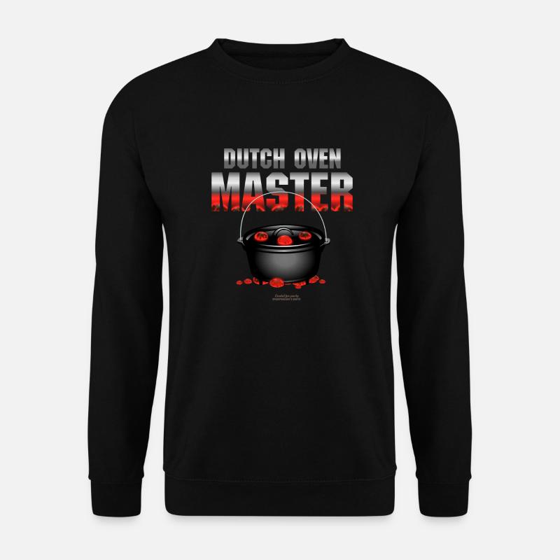Dutch Oven Master - Unisex Pullover - Schwarz