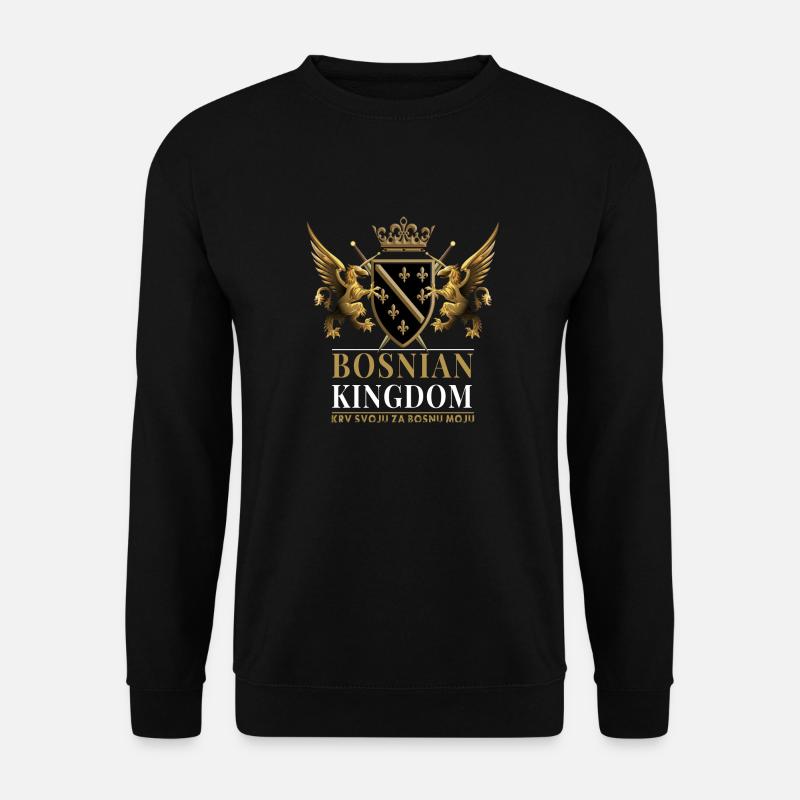 Bosnisches Königreich - Unisex Pullover - Schwarz
