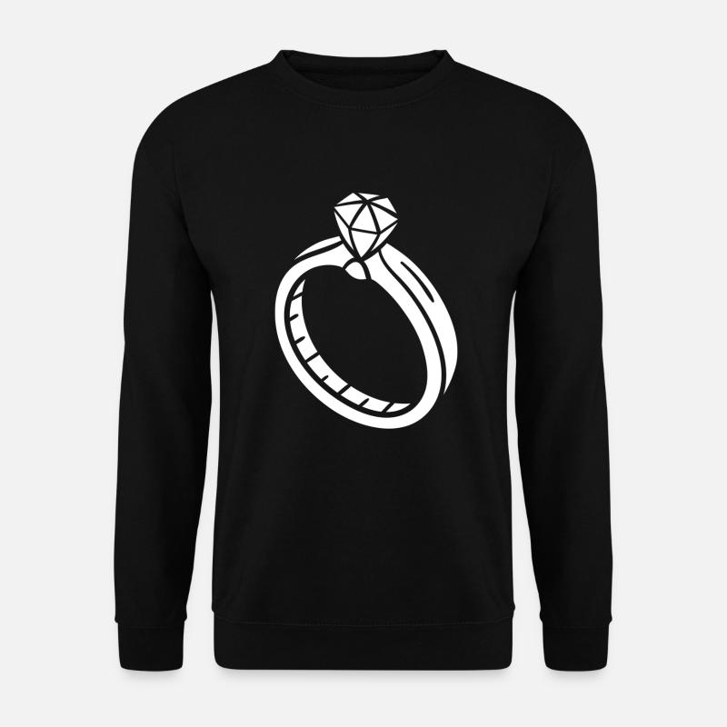 Mariage - Sweat-shirt Unisexe - noir