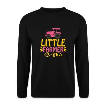 Petit fermier - Sweat-shirt Unisexe - noir - Devant - Alina (178cm) & Michal (187cm)