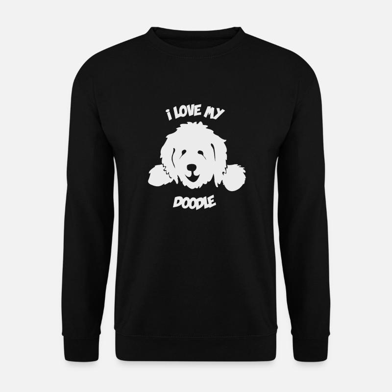 Doodle Goldendoodle Labradoodle Hund - Unisex Pullover - Schwarz