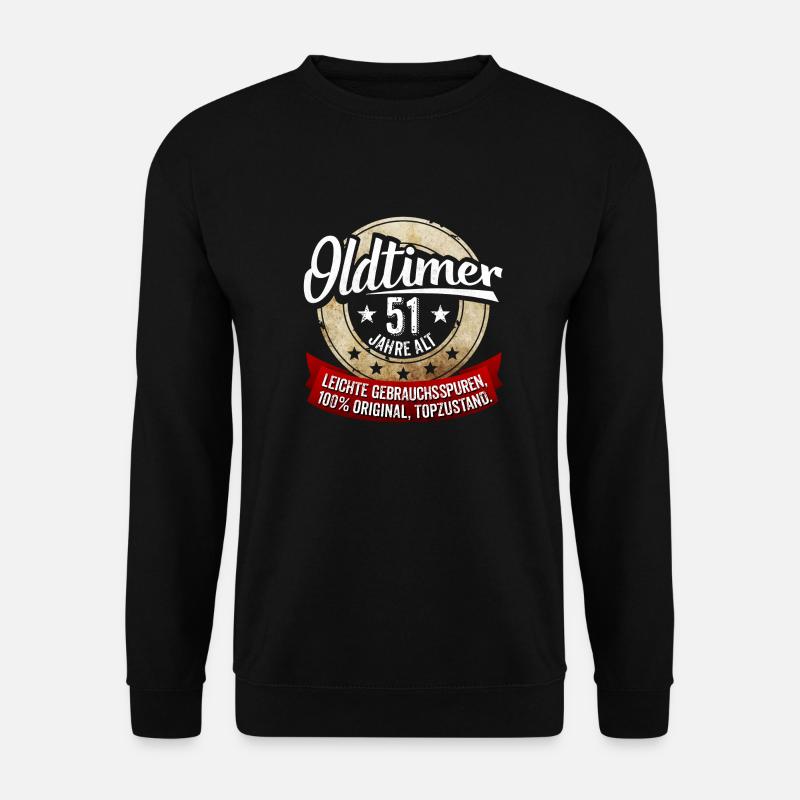 Zum 51. Geburtstag! - Unisex Pullover - Schwarz