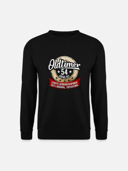 Zum 54. Geburtstag! - Unisex Pullover - Schwarz