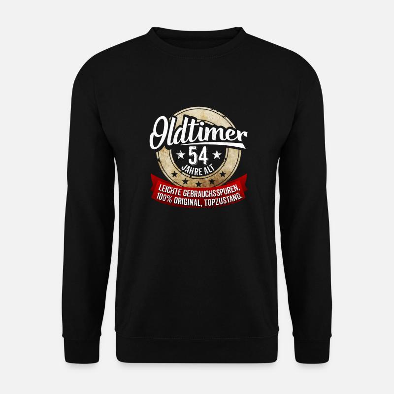 Zum 54. Geburtstag! - Unisex Pullover - Schwarz