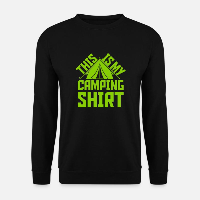 This is my camping - Unisex Sweatshirt - black
