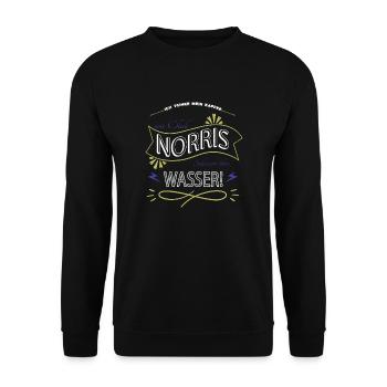 spaß geek weihnachten kaffeekanne geburtstag - Unisex Pullover - Schwarz - Vorne - Alina (178cm) & Michal (187cm)