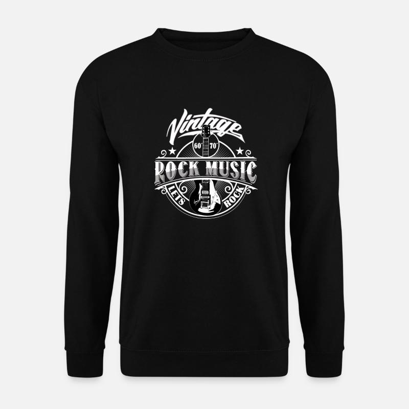 Rock Music - Unisex Pullover - Schwarz
