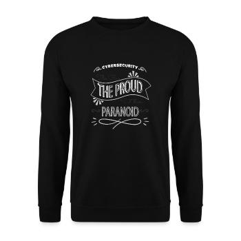 quote internet funny quote hack out humor - Unisex Sweatshirt - black - Front - Alina (178cm) & Michal (187cm)