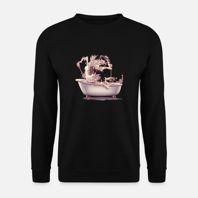 DIE BADEWANNE - Unisex Pullover - Schwarz