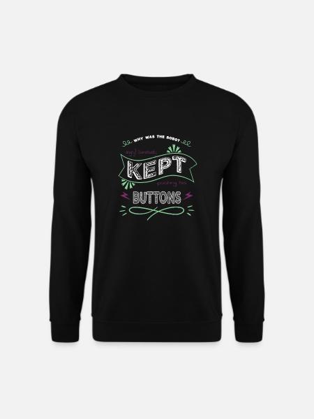 statement biomedical engineering bot funny quote - Unisex Pullover - Schwarz