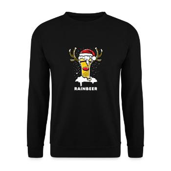 BAIE DE NOËL 3 - Sweat-shirt Unisexe - noir - Devant - Alina (178cm) & Michal (187cm)