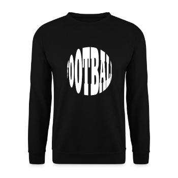 Fußball Soccer - Unisex Pullover - Schwarz - Vorne - Alina (178cm) & Michal (187cm)