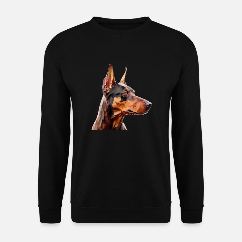 The Doberman - Unisex Sweatshirt - black