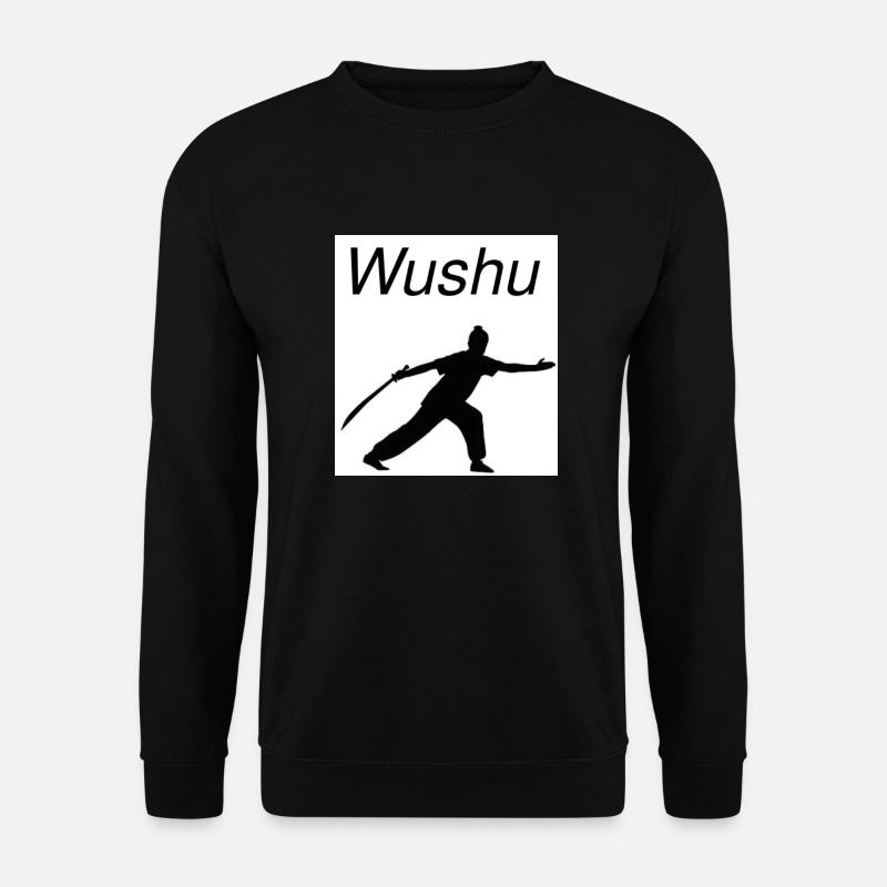 Wushu - Unisex Pullover - Schwarz