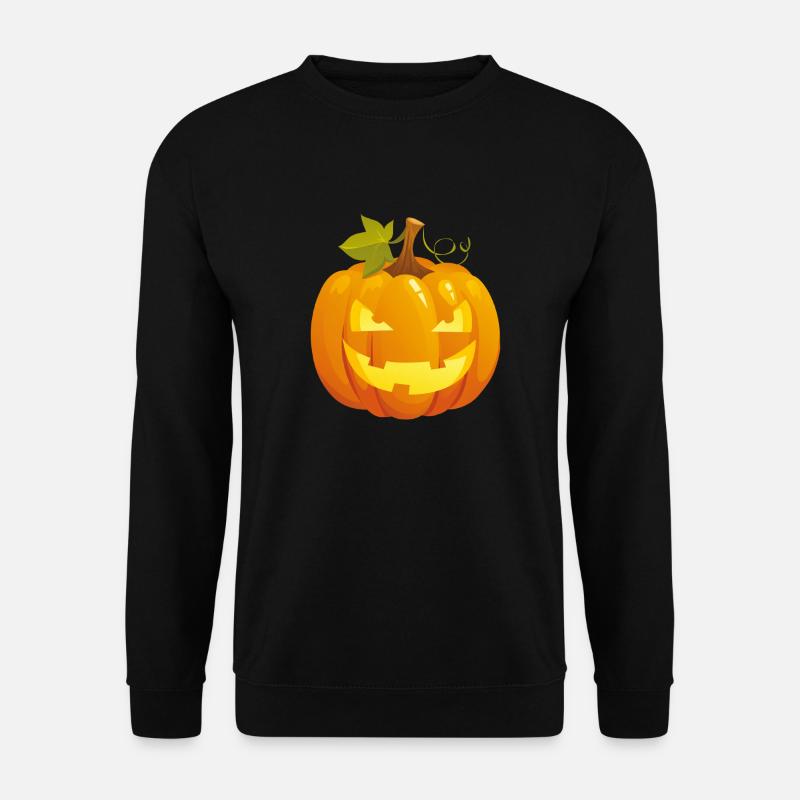Kürbis Halloween - Unisex Pullover - Schwarz
