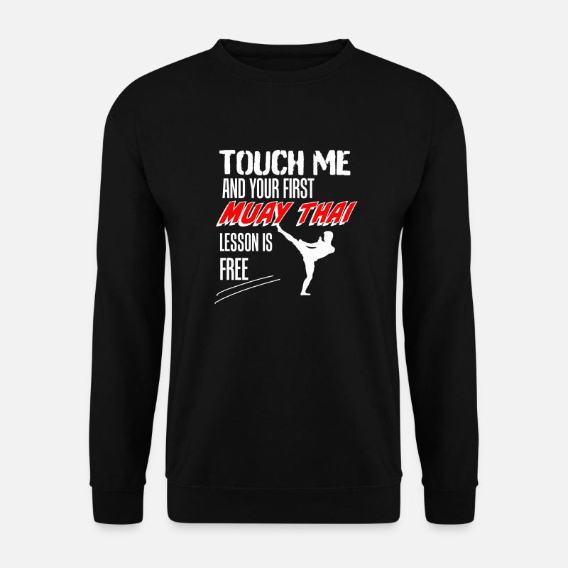 MUAY THAI - Unisex Pullover - Schwarz
