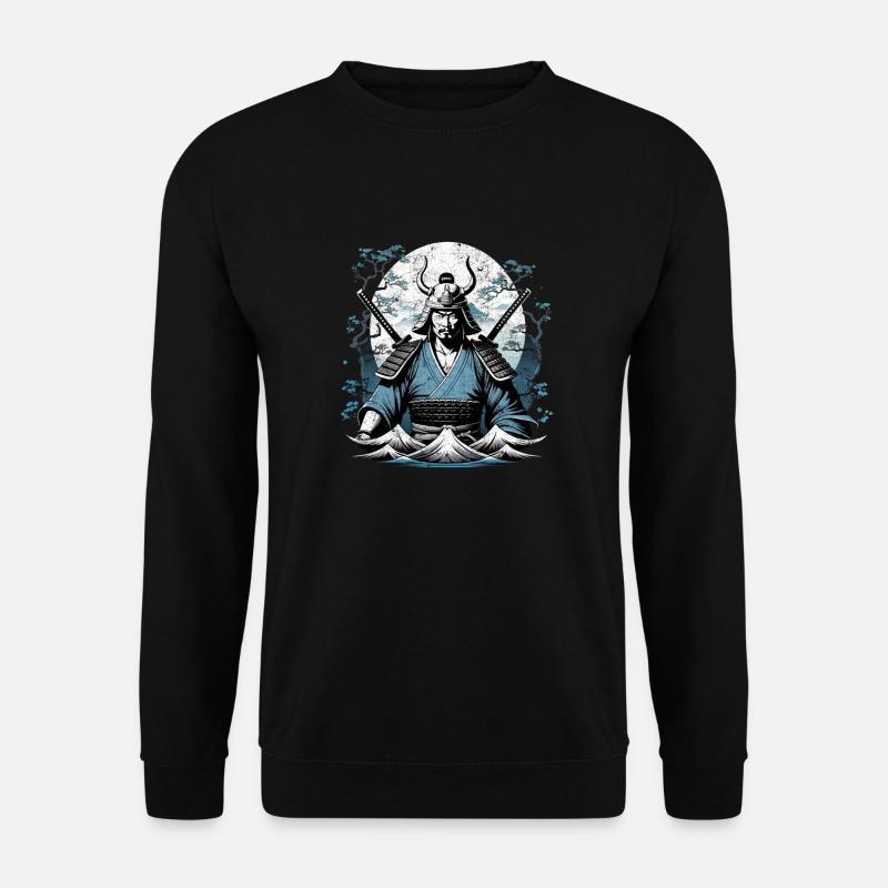 Samurai Warrior - Japan - Unisex Sweatshirt - black