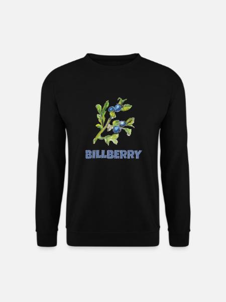 BLUEBERRY BILLBERRY - Unisex Sweatshirt - black