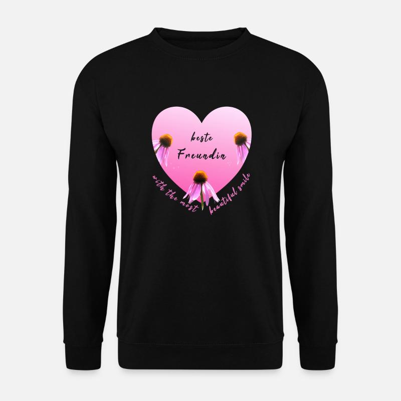 beste Freundin - Unisex Pullover - Schwarz