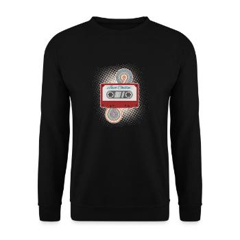 Just Chillin' - Unisex Sweatshirt - black - Front - Alina (178cm) & Michal (187cm)