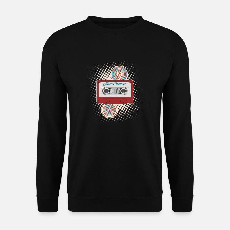 Just Chillin' - Unisex Pullover - Schwarz