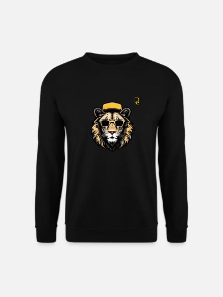 LION! - Sweat-shirt Unisexe - noir