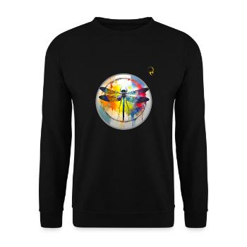 LIBELLE - Unisex Pullover - Schwarz - Vorne - Alina (178cm) & Michal (187cm)