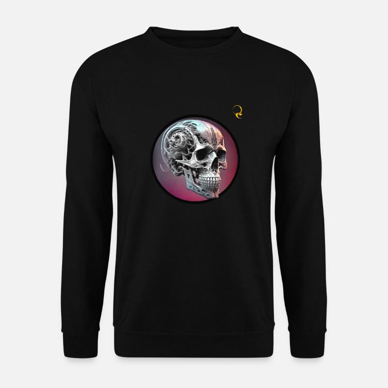 SCHÄDEL - Unisex Pullover - Schwarz