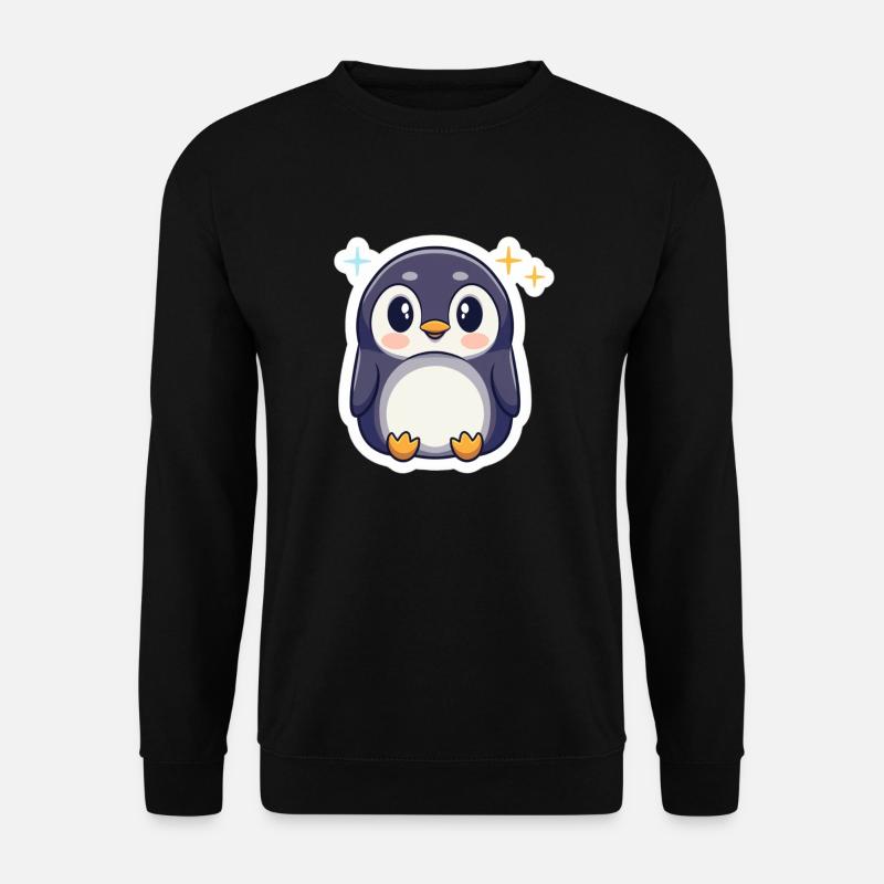 Penguin Lover - Unisex Sweatshirt - black