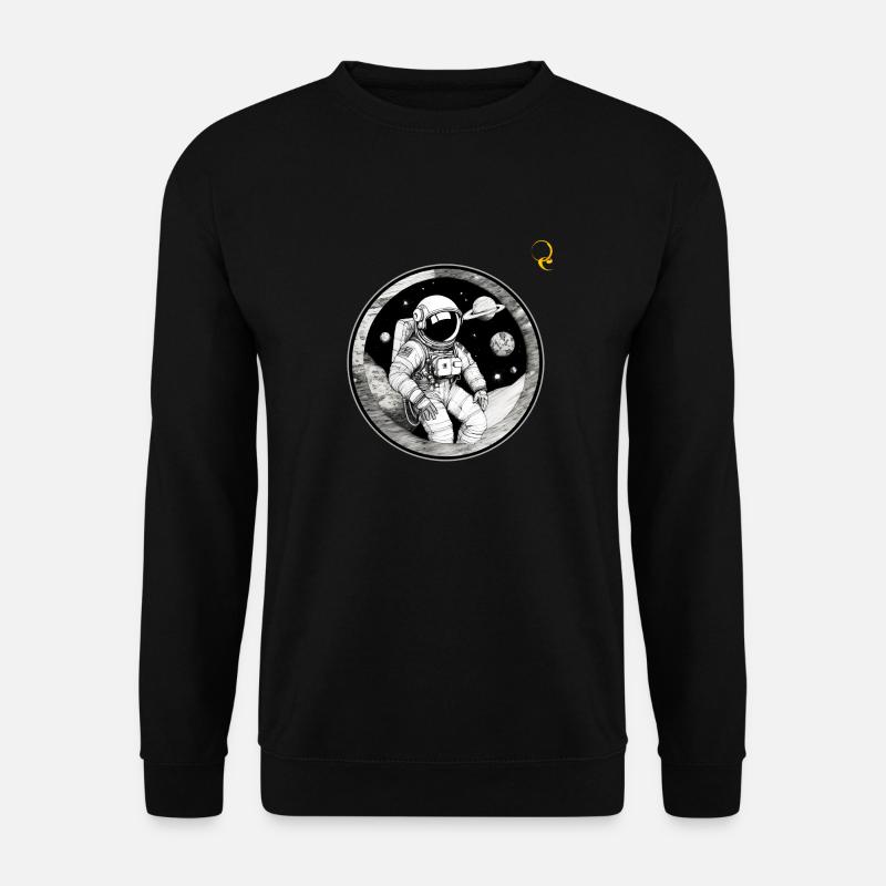 SPACE REST - Unisex Sweatshirt - black