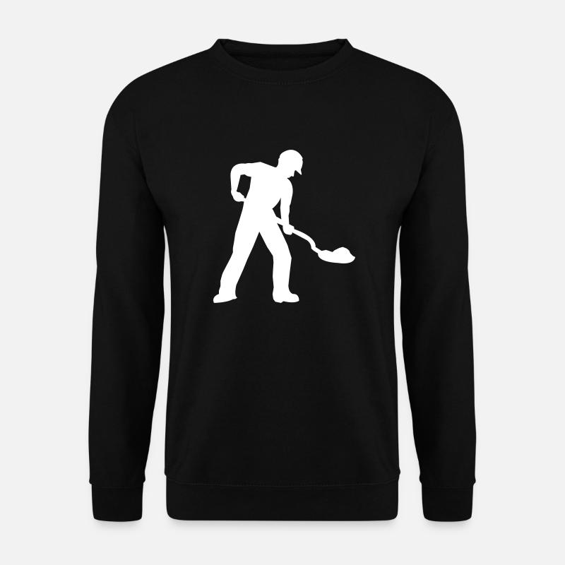 Construction worker construction site - Unisex Sweatshirt - black